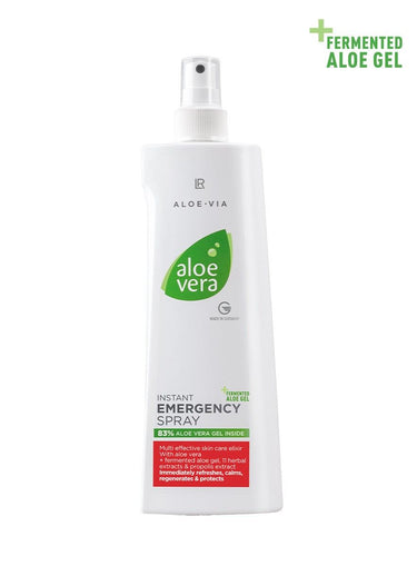 LR Aloe Vera Emergency Spray – SOS-Spray mit 83 % Aloe Vera, fermentiertem Gel, Kräuter-Extrakten & Propolis für sofortige Hautberuhigung