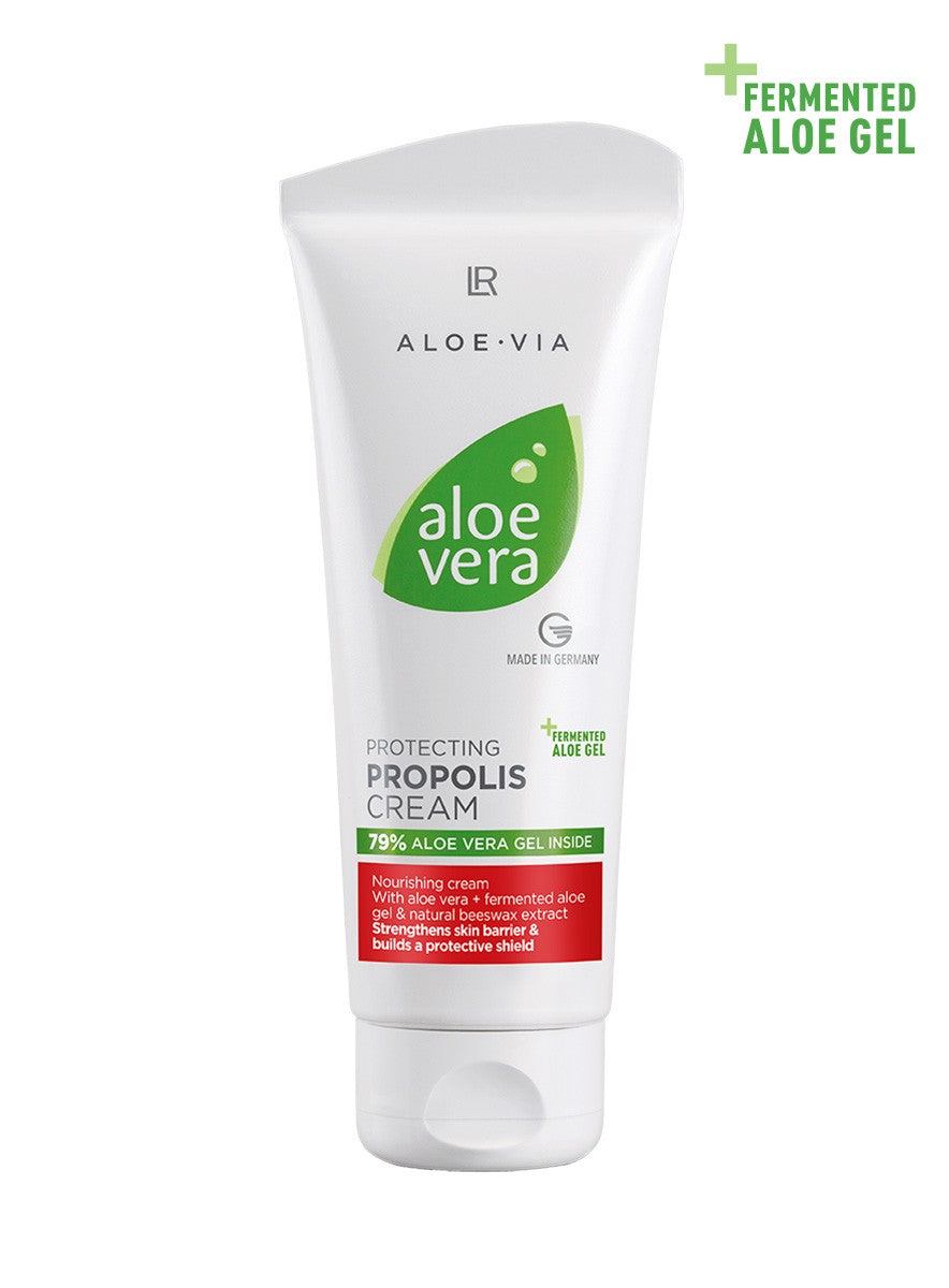 LR Aloe Vera Propolis Creme – Pflegecreme mit 79 % Aloe Vera, fermentiertem Gel & Propolis für trockene, empfindliche Haut