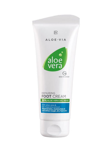 LR Aloe Vera Reparierende Fußpflege – regenerierende Pflege mit 30 % Aloe Vera-Gel & Bio-Magnolien-Extrakt für raue, trockene Füße