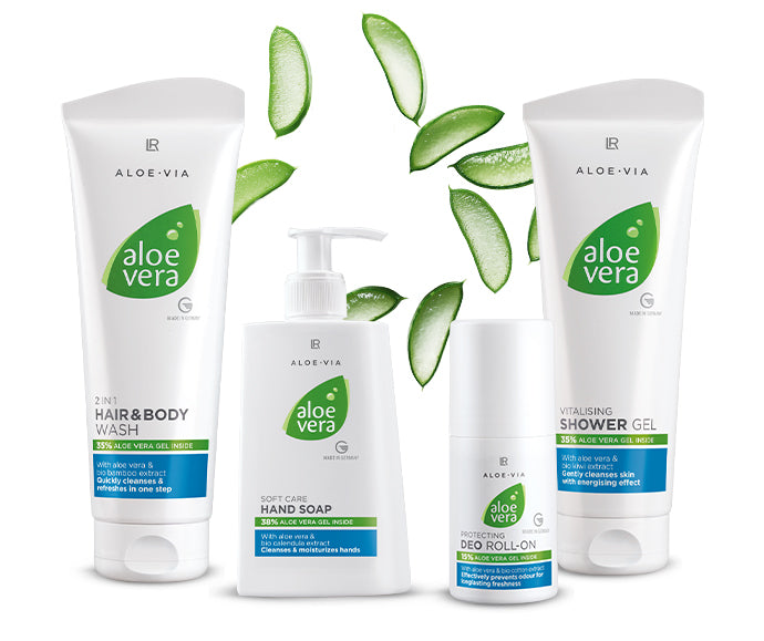 LR Aloe Vera Körperpflege – sanfte Feuchtigkeitspflege für geschmeidige Haut von Kopf bis Fuß