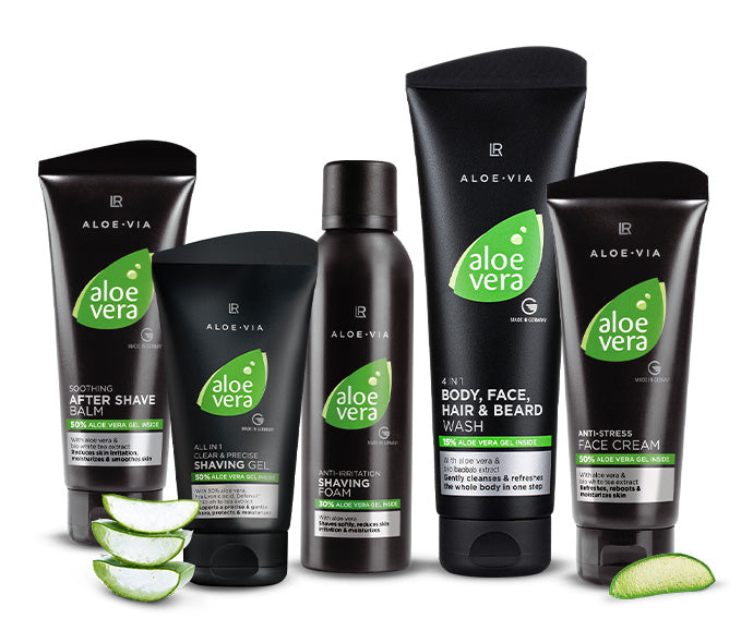 LR Aloe Vera Männerpflege – erfrischende und effektive Pflege speziell für Männerhaut