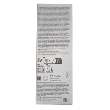LR Sun Lotion SPF 50, Verpackung Rückseite Inhaltsstoffe