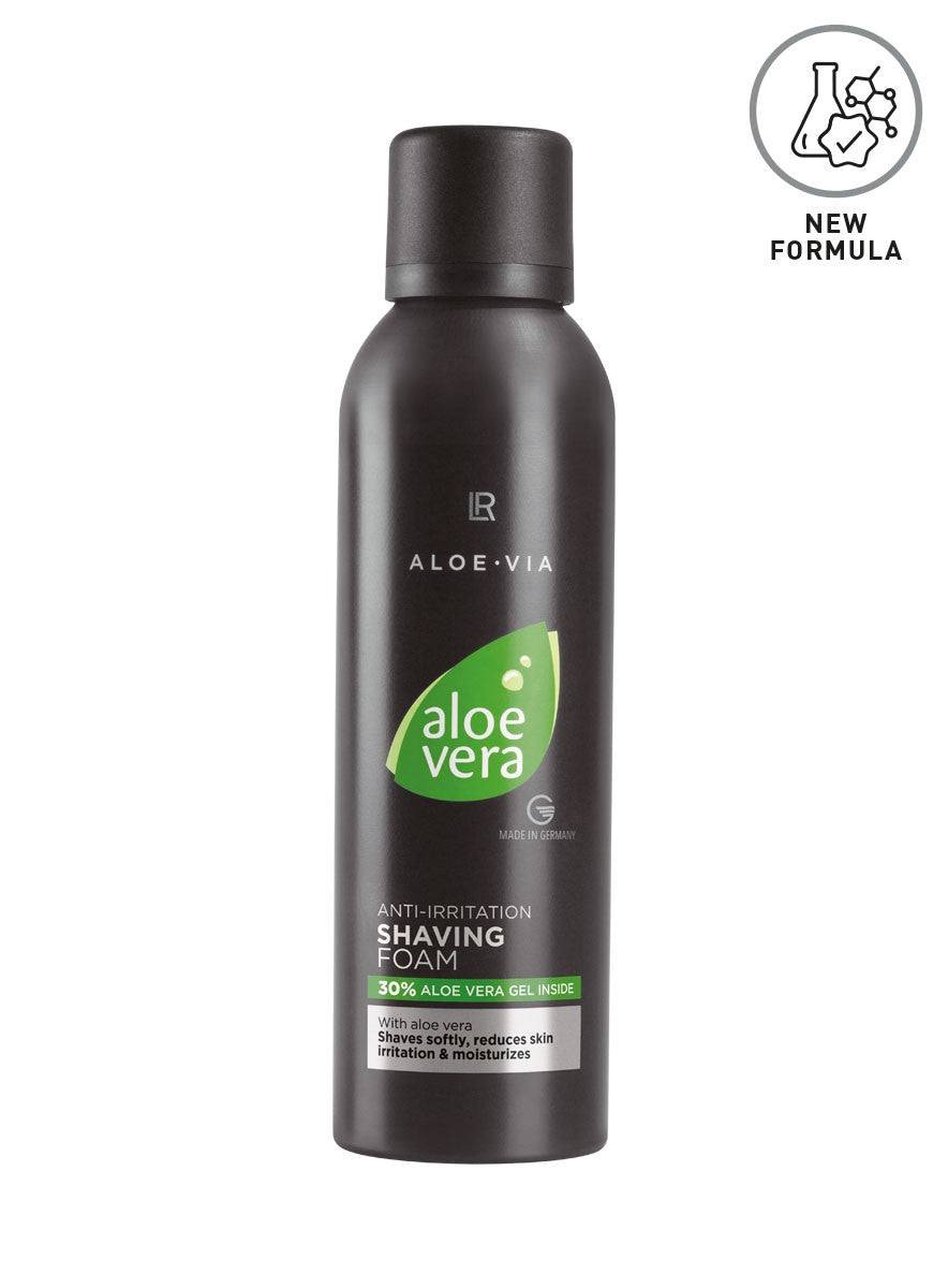 LR Aloe Vera Shaving Foam – sanfter Rasierschaum mit 30 % Aloe Vera und Bio-Calendula für empfindliche Männerhaut