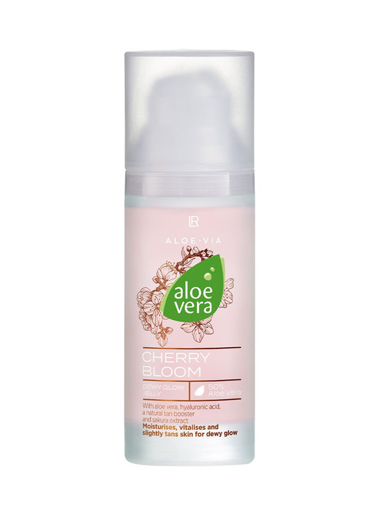 LR Aloe Vera Cherry Bloom Glow Jelly – Glow-Gel mit 50 % Aloe Vera, Hyaluronsäure & Sakura-Extrakt für intensive Feuchtigkeit und natürlichen Glow