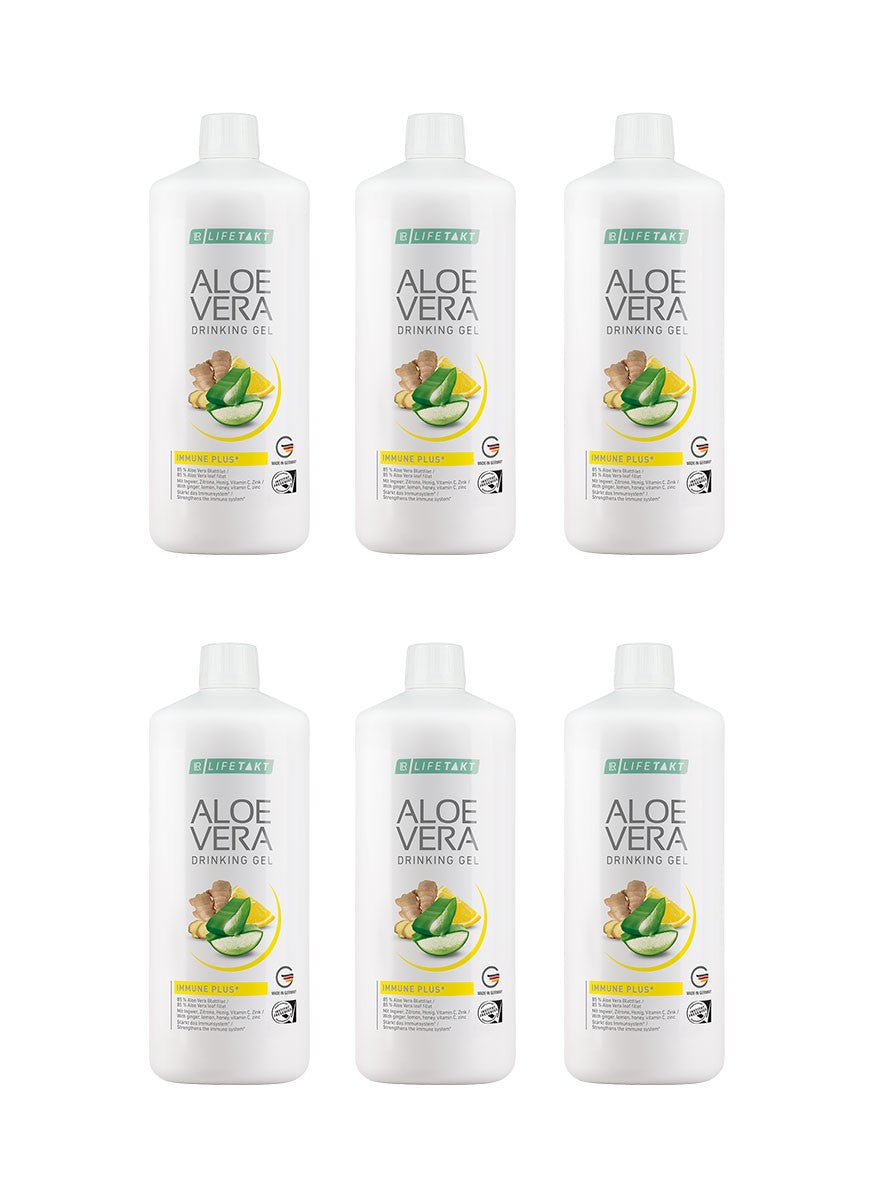 LR Aloe Vera Drinking Gel Immune Plus 6er Set – Großpackung für Immunsystem-Unterstützung