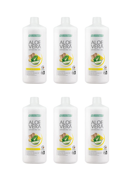 LR Aloe Vera Drinking Gel Immune Plus 6er Set – Großpackung für Immunsystem-Unterstützung