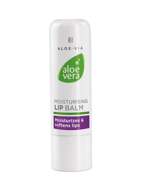LR Aloe Vera Lippenpflegestift – Lippenbalsam mit 40 % Aloe Vera & Bienenwachs für intensive Feuchtigkeit und Schutz