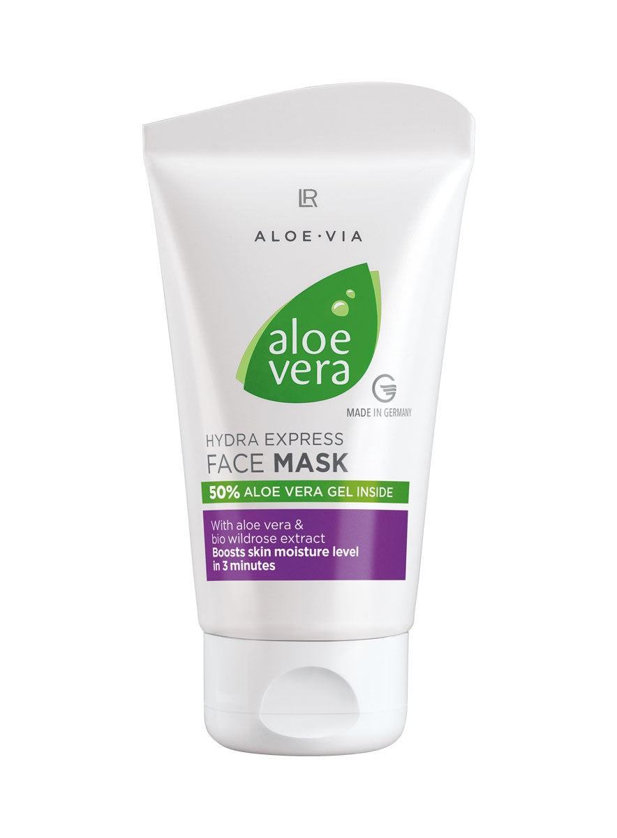 LR Aloe Vera Hydra Express Face Mask – Feuchtigkeitsmaske mit 50 % Aloe Vera & Bio-Feigen-Extrakt für schnelle Pflege in nur 3 Minuten