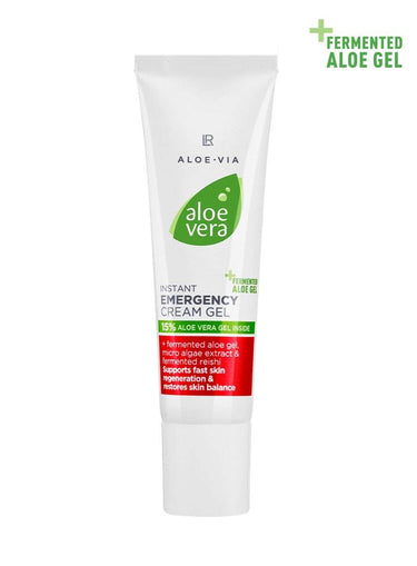 LR Aloe Vera Instant Emergency Cream Gel – punktuelle SOS-Pflege mit 15 % Aloe Vera, Reishi & Cherimoya-Extrakt