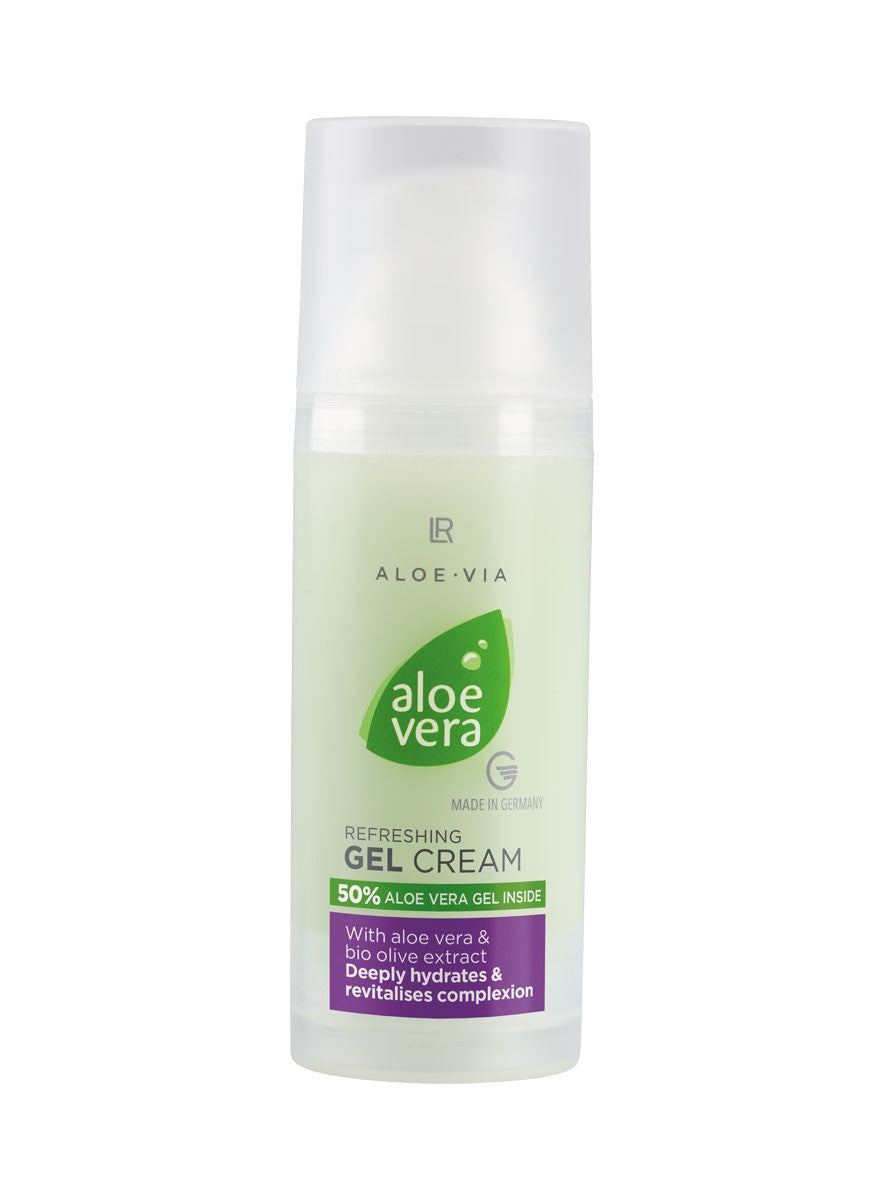LR Aloe Vera Refreshing Gel Cream – leichte Feuchtigkeitspflege für normale & Mischhaut, 50 ml