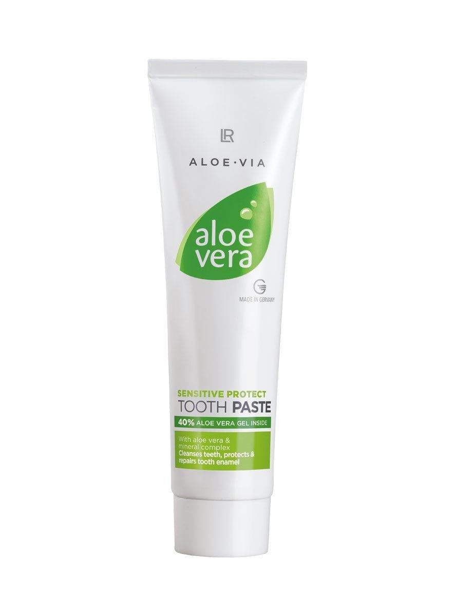 LR Aloe Vera Zahnpasta 100ml mit 40% Aloe Vera für empfindliche Zähne und Zahnschmelzschutz